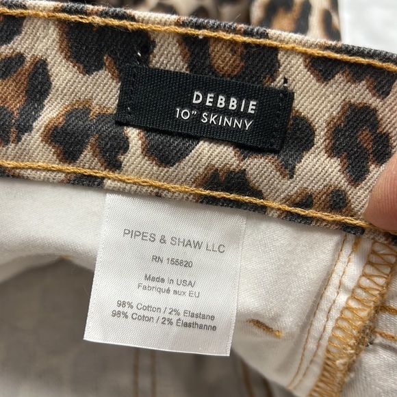 Veronica Beard NWT Debbie 10” Skinny in Leopard size 26 - Picture 5 of 11